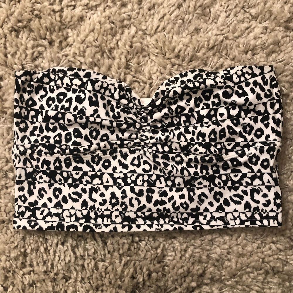 NWT Pink Longline Bandeau